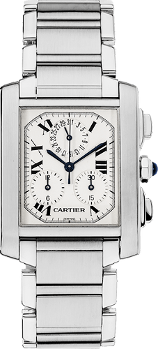 Cartier Tank Francaise Chronograph Watch Ref. W51001Q3