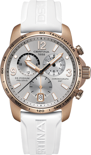 Certina DS Podium Chronograph GMT Aluminium Watch Ref. C0016399703701
