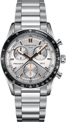 Certina DS-2 Chronograph 1/100 sec Watch Ref. C0244471103101