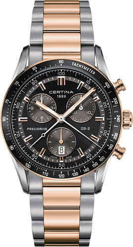 Certina DS-2 Chronograph 1/100 sec Watch Ref. C0244472205100