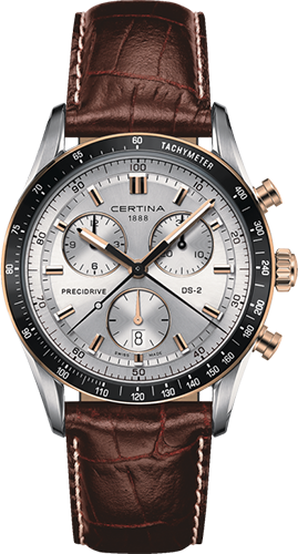 Certina DS-2 Chronograph 1/100 sec Watch Ref. C0244472603100