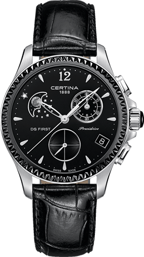 Certina DS First Lady Chronograph Moon Phase Watch Ref. C0302501605600