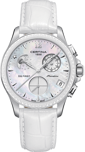 Certina DS First Lady Chronograph Moon Phase Watch Ref. C0302501610600