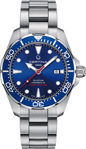 Certina DS Action Diver Powermatic 80 Watch Ref. C0324071104100