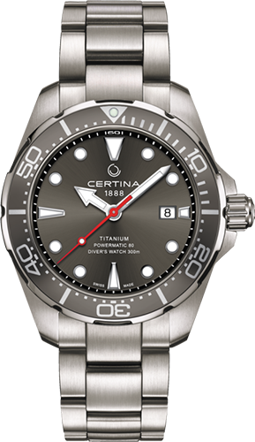 Certina DS Action Diver Powermatic 80 Watch Ref. C0324074408100