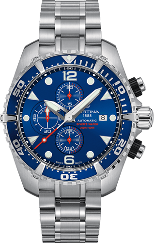 Certina DS Action Diver Chronograph Automatic Watch Ref. C0324271104100