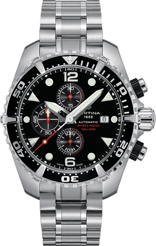 Certina DS Action Diver Chronograph Automatic Watch Ref. C0324271105100