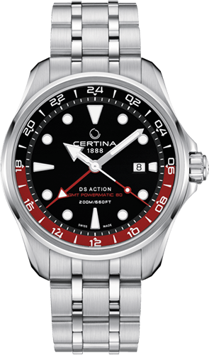 Certina DS Action GMT Powermatic 80 Watch Ref. C0324291105100