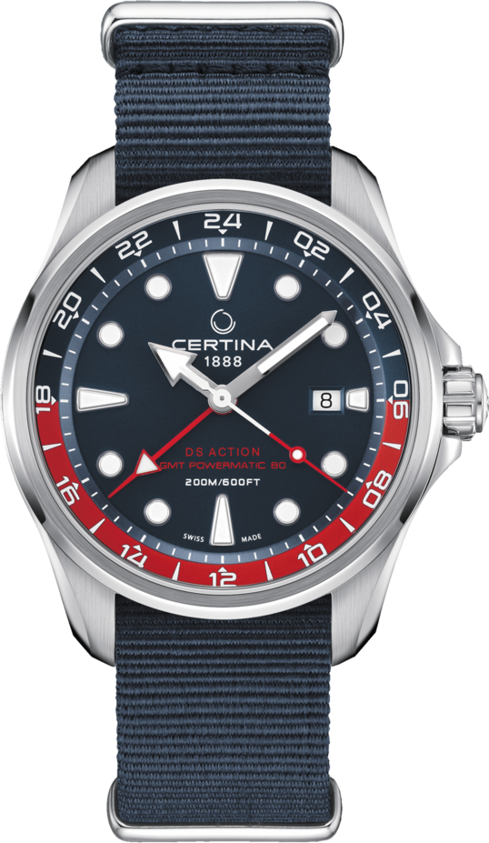 Certina DS Action GMT Watch Ref. C0324291804100
