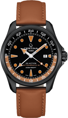 Certina DS Action GMT Powermatic 80 Watch Ref. C0324293605100