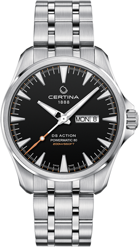 Certina DS Action Day-Date Powermatic 80 Watch Ref. C0324301105100