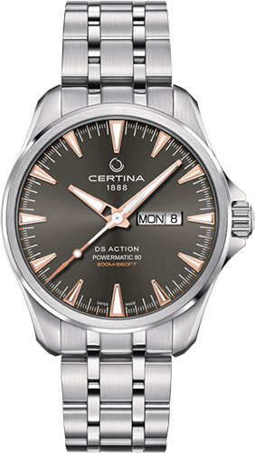 Certina DS Action Day Date Powermatic 80 Watch Ref. C0324301108101