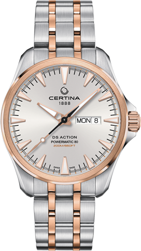 Certina DS Action Day-Date Powermatic 80 Watch Ref. C0324302203100