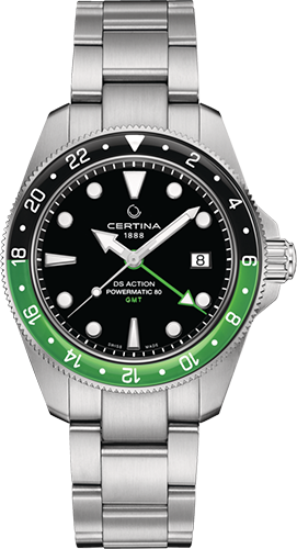 Certina DS Action GMT Powermatic 80 Watch Ref. C0329291105100