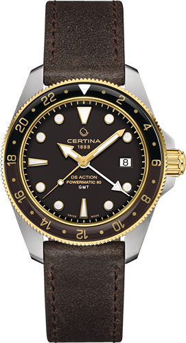 Certina DS Action GMT Powermatic 80 Watch Ref. C0329292605100