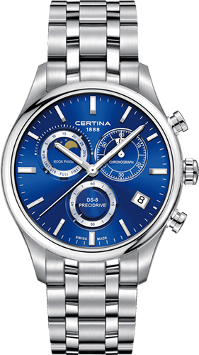 Certina DS-8 Chronograph Moon Phase Watch Ref. C0334501104100