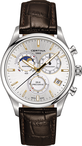 Certina DS-8 Chronograph Moon Phase Watch Ref. C0334501603100