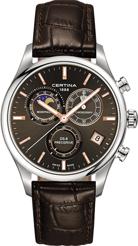 Certina DS-8 Chronograph Moon Phase Watch Ref. C0334501608100