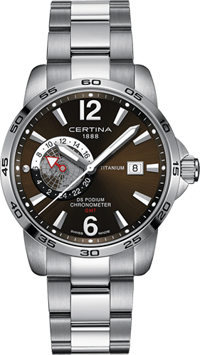 Certina DS Podium GMT Watch Ref. C0344554408700
