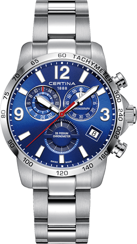 Certina DS Podium Chronograph GMT Watch Ref. C0346541104700