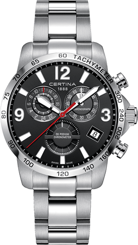 Certina DS Podium Chronograph GMT Watch Ref. C0346541105700