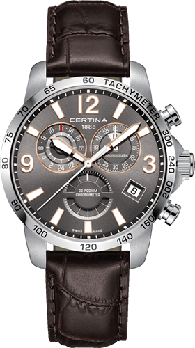 Certina DS Podium Chronograph GMT Watch Ref. C0346541608701
