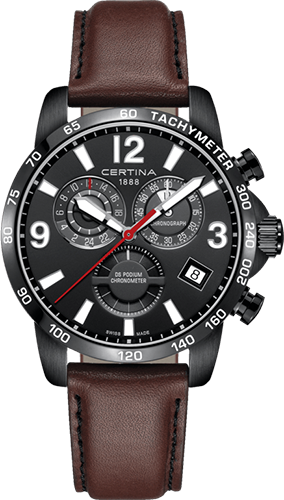 Certina DS Podium Chronograph GMT Watch Ref. C0346543605700