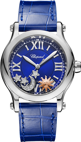 Chopard Happy Sport Sun, Moon And Stars Watch Ref. 2785593011