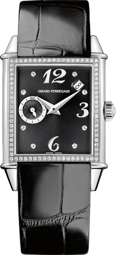 Girard Perregaux Vintage 1945 Lady Small Second Date Watch Ref. 25932D11A661BK2A