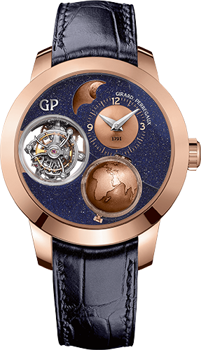 Girard Perregaux Bridges Planetarium Tri-axial Watch Ref. 9929052451BA4A