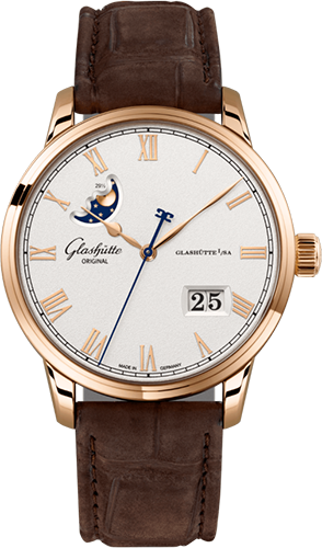 Glashütte Original Senator Excellence Panorama Date Moon Phase Watch Ref. 13624020562