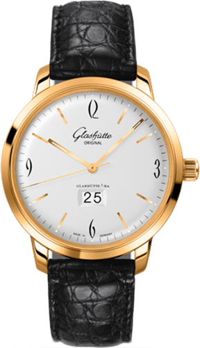 Glashütte Original Sixties Panorama Date Watch Ref. 23947010104