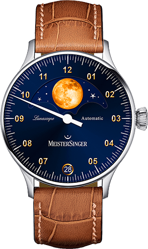 Meistersinger Lunascope Watch Ref. LS908G