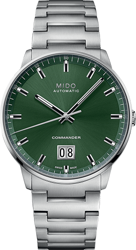 Mido Commander Big Date Watch Ref. M0216261109100