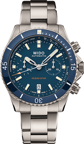 Mido Ocean Star Chronograph Watch Ref. M0266274404100