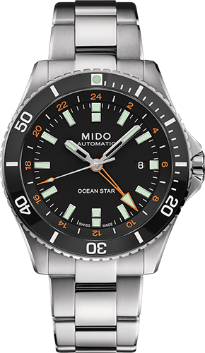 Mido Ocean Star GMT Watch Ref. M0266291105101