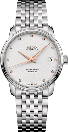 Mido Baroncelli Chronometer Silicon Lady Watch Ref. M0272081103600