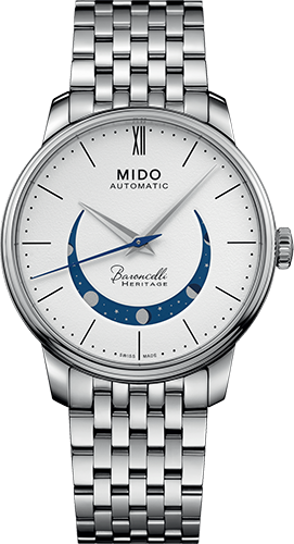 Mido Baroncelli Smiling Moon Gent Watch Ref. M0274071101001