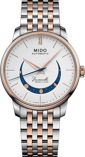 Mido Baroncelli Smiling Moon Gent Watch Ref. M0274072201001