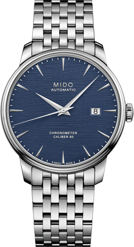 Mido Baroncelli Chronometer Silicon Gent Watch Ref. M0274081104100