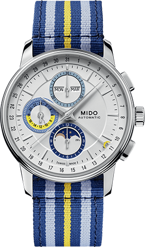 Mido Baroncelli Chronograph Moonphase Watch Ref. M0276251703100