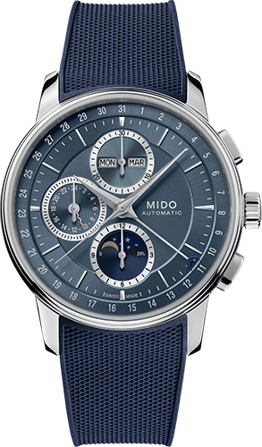 Mido Baroncelli Chronograph Moonphase Watch Ref. M0276251704100