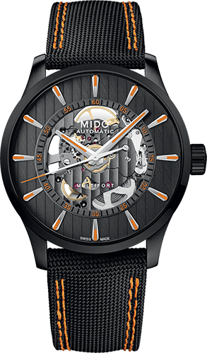 Mido Multifort Skeleton Vertigo Watch Ref. M0384363705100