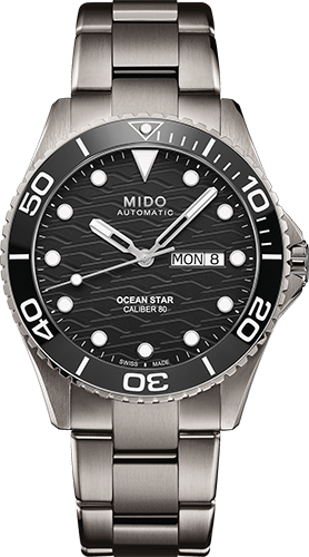Mido Ocean Star 200C Titanium Watch Ref. M0424304405100