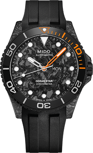 Mido Ocean Star 200C Carbon Watch Ref. M0424317708100
