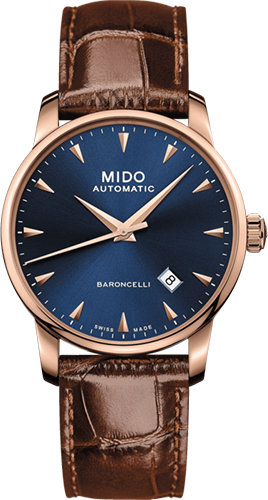 Mido Baroncelli Midnight Blue Gent Watch Ref. M86003158