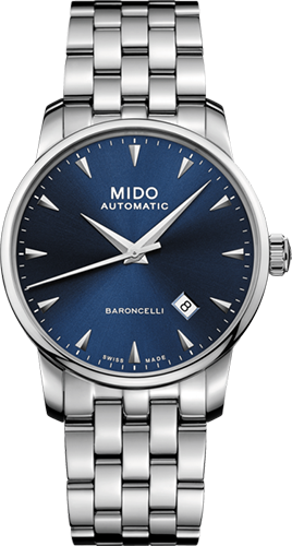 Mido Baroncelli Midnight Blue Gent Watch Ref. M86004151