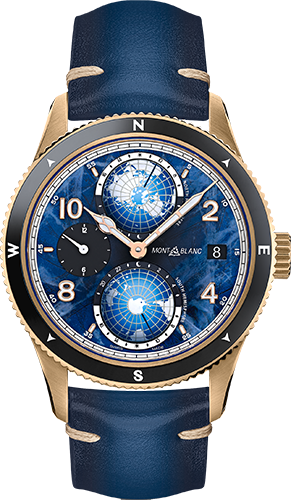 Montblanc 1858 Geosphere 0 Oxygen Limited Edition 1786 Exemplare Watch Ref. MB129415