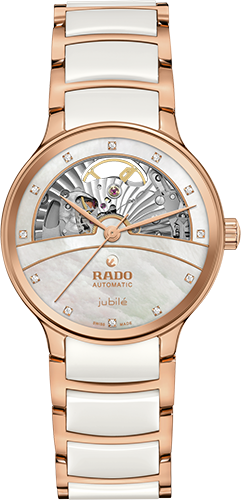 Rado Centrix Automatic Diamonds Open Heart Watch Ref. R30029922