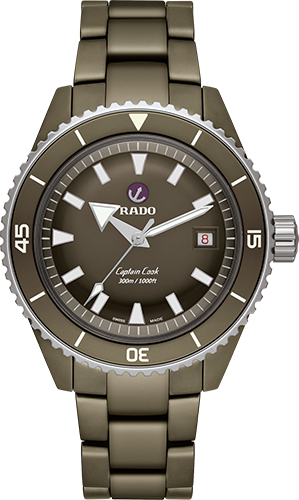 Rado Captain Cook High-Tech Ceramic Diver Watch Ref. R32130312